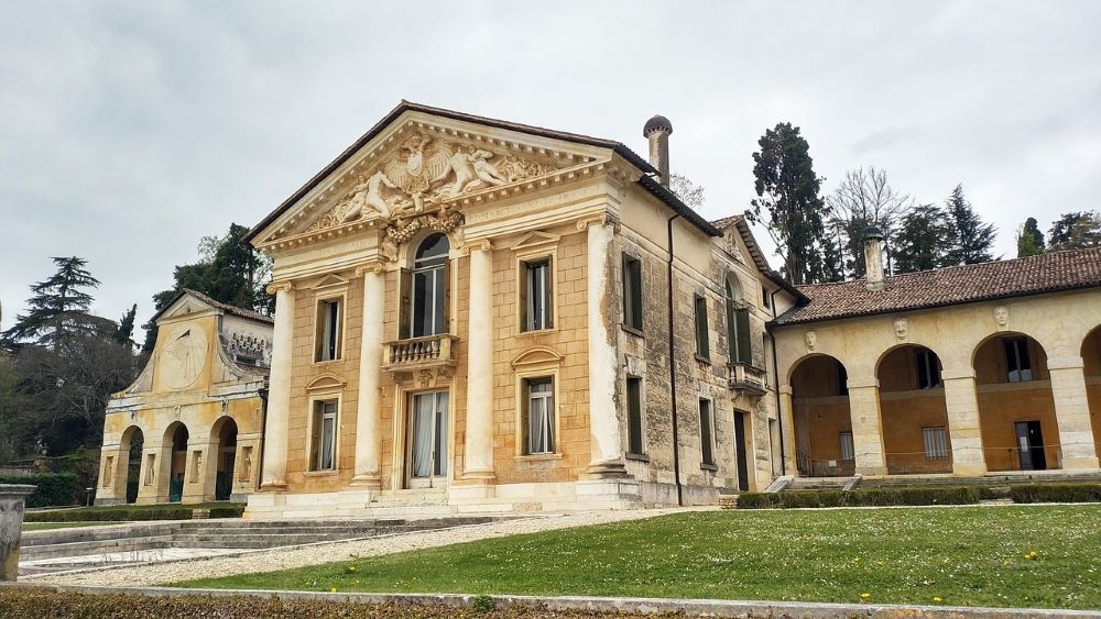 Il CASTELLO DI SAN SALVATORE e VILLA BARBARO del Palladio a MASER